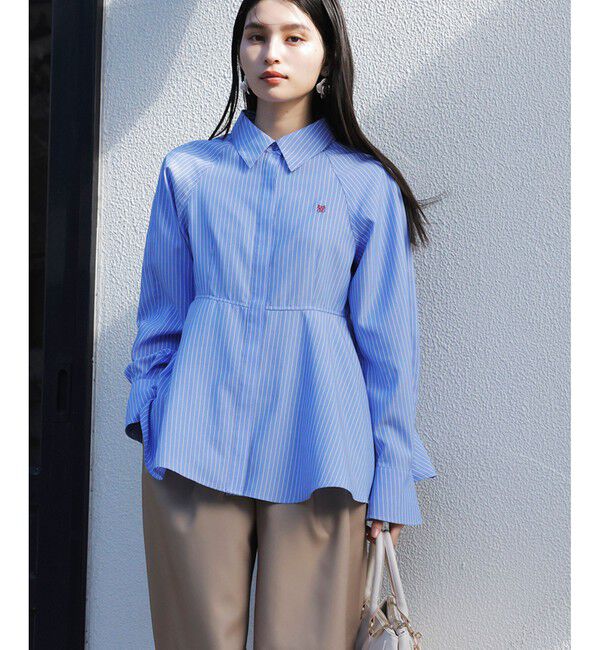 VIS「ペプラムシャツ」|シャツ・ブラウス|