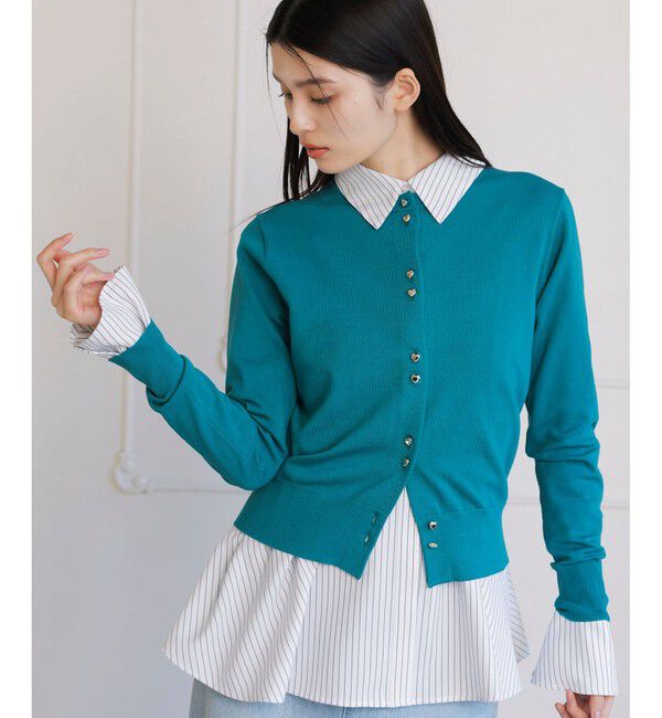 VIS「ペプラムシャツ」|シャツ・ブラウス|