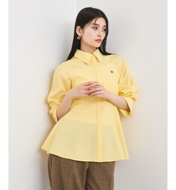 VIS「ペプラムシャツ」|シャツ・ブラウス|