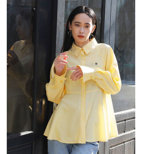 VIS「ペプラムシャツ」|シャツ・ブラウス|