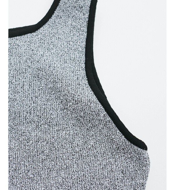 VIS「配色ニットタンクワンピース」|ワンピース|