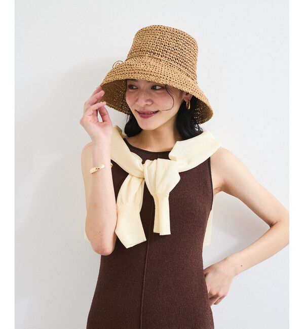 VIS「配色ニットタンクワンピース」|ワンピース|