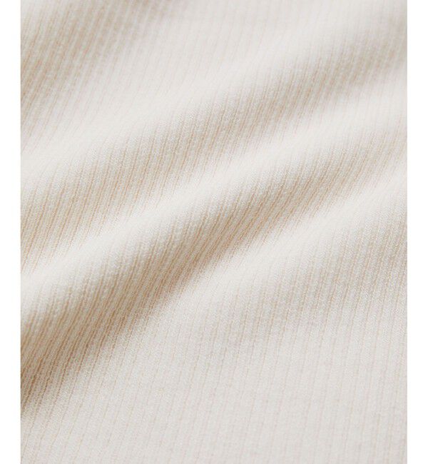 VIS「【アンチピリング/UVケア/洗える】オフショルハーフスリーブニット」|ニット・セーター|