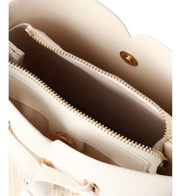 VIS「【2WAY】ハートカットカゴバッグ」|ショルダー・メッセンジャー|