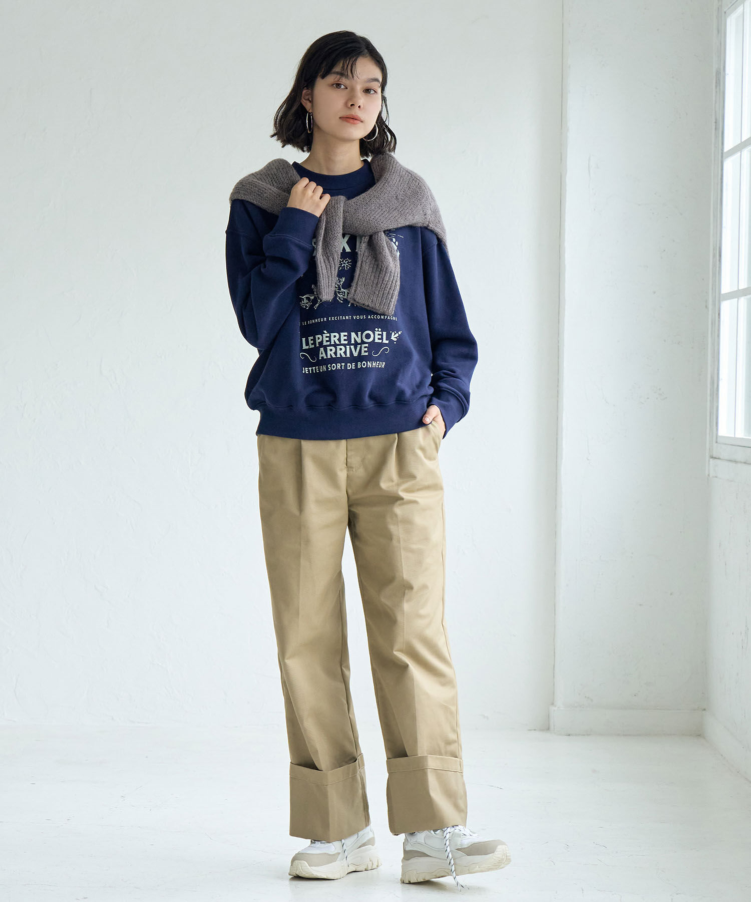 ROPE' PICNIC R「ロールアップパンツ」|チノ|