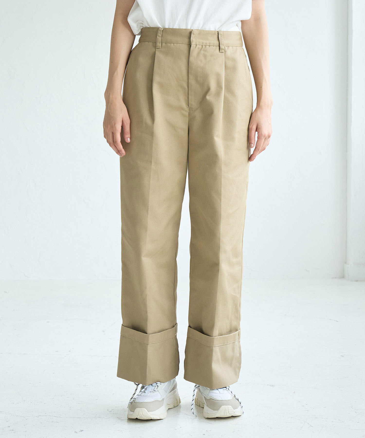 ROPE' PICNIC R「ロールアップパンツ」|チノ|