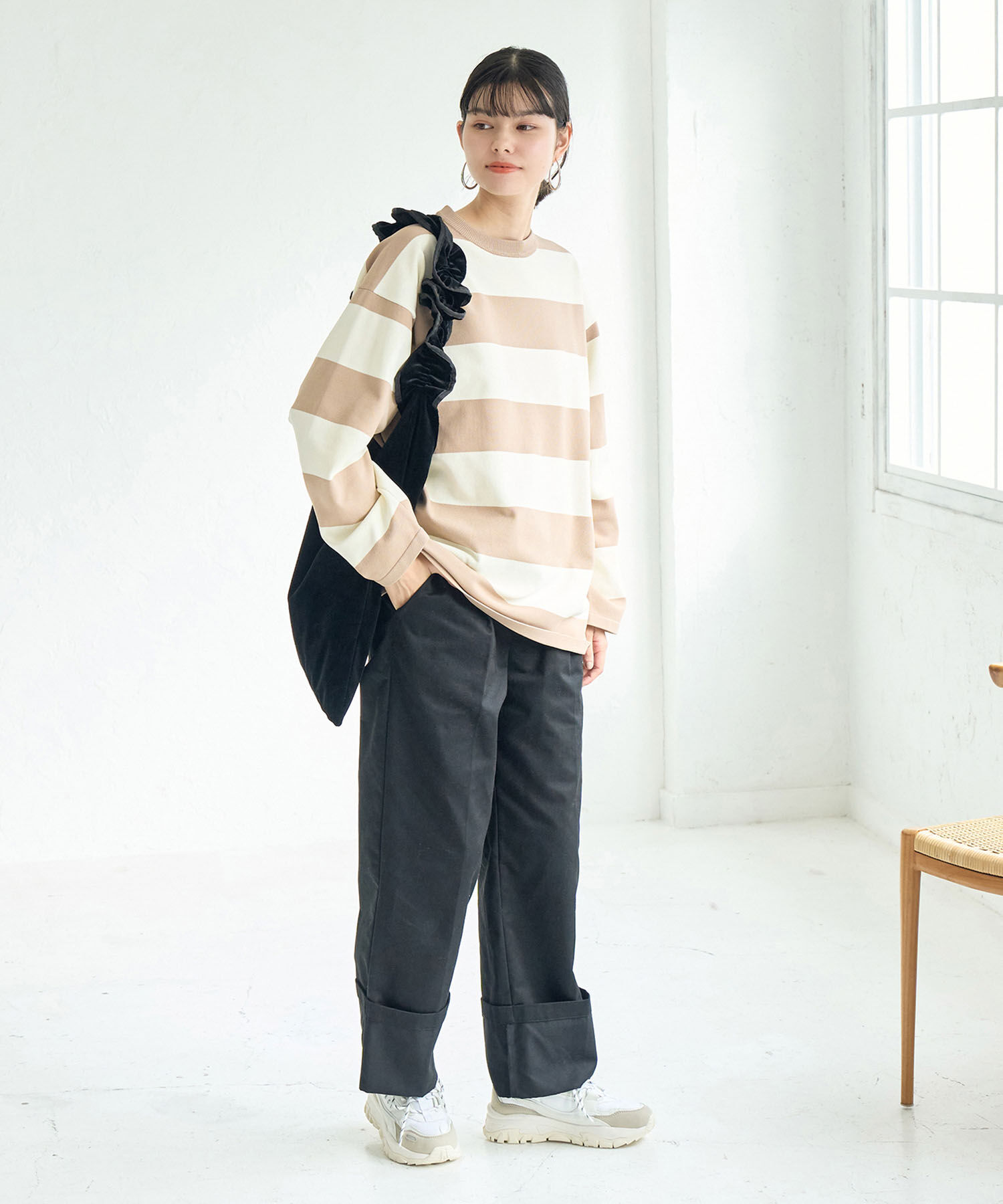 ROPE' PICNIC R「ロールアップパンツ」|チノ|