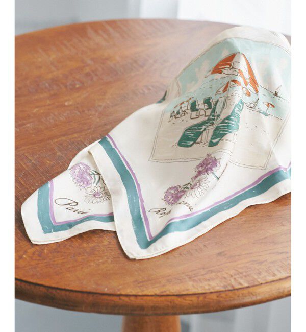 ROPE PICNIC PASSAGE「Souvenirs de voyage スカーフ」|バンダナ・スカーフ|