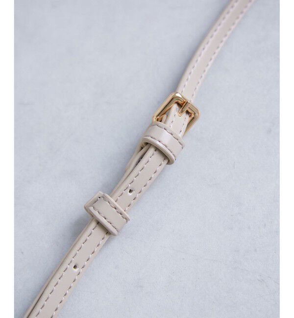 ROPE PICNIC PASSAGE「キルティングベロアミニショルダーバッグ」|ショルダー・メッセンジャー|