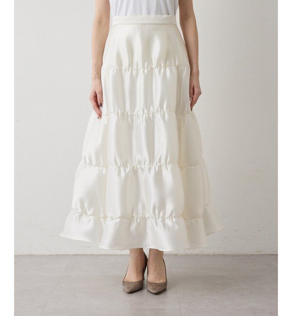  「シアーボリュームスカート」|スカート|