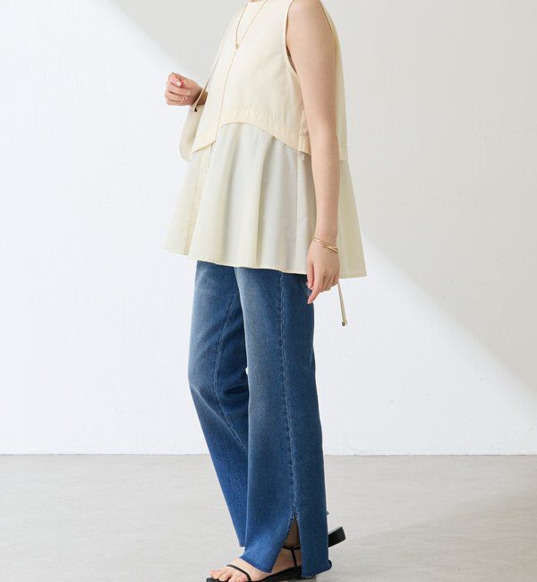  「Q.anos セルフカットデニム」|デニム|