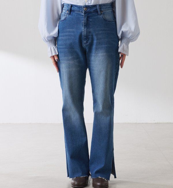  「Q.anos セルフカットデニム」|デニム|