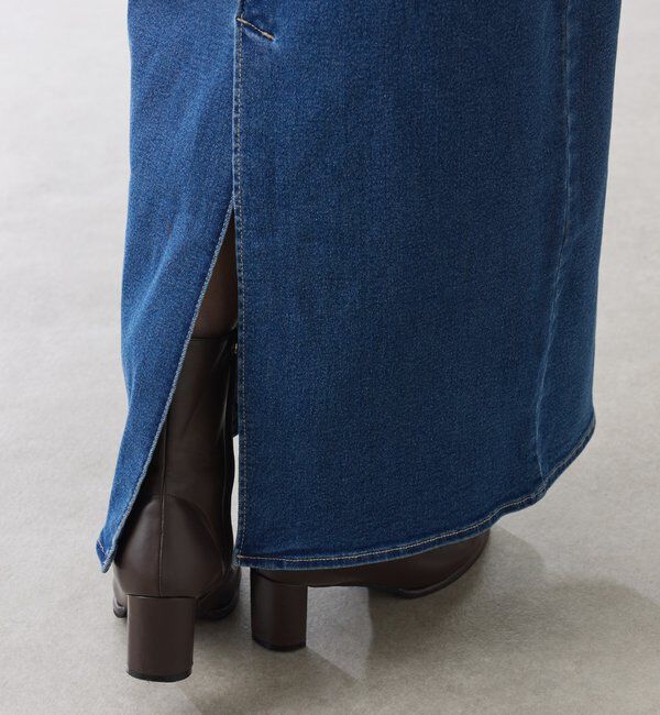  「Iラインデニムスカート」|スカート|