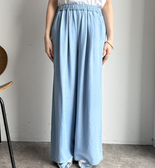  「リヨセルワイドデニム」|デニム|