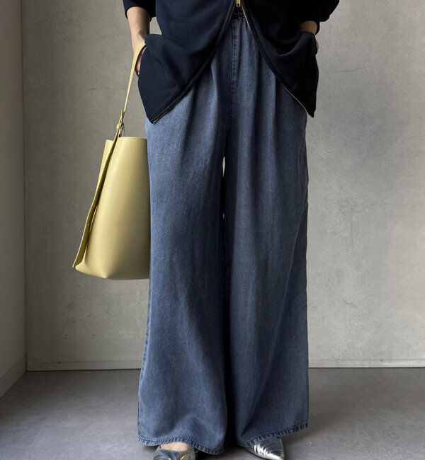  「リヨセルワイドデニム」|デニム|