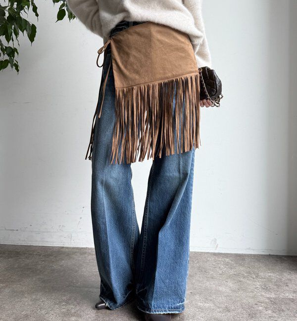  「フリンジストール」|マフラー|