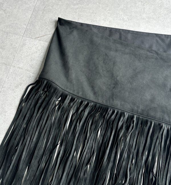  「フリンジストール」|マフラー|