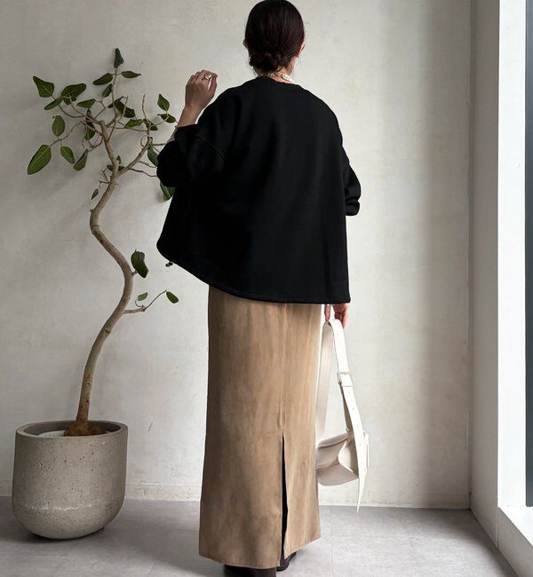  「サテンストレートスカート」|スカート|