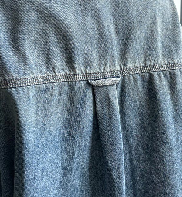  「【WEB限定】デニムシャツ」|シャツ・ブラウス|