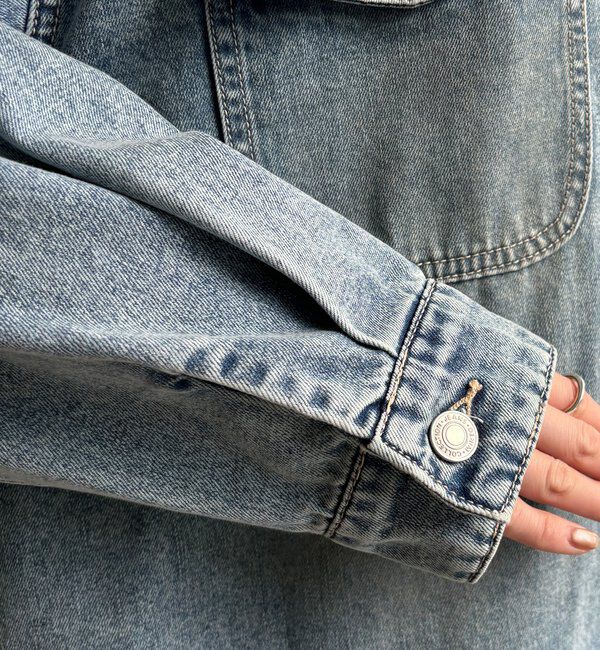  「【WEB限定】デニムシャツ」|シャツ・ブラウス|