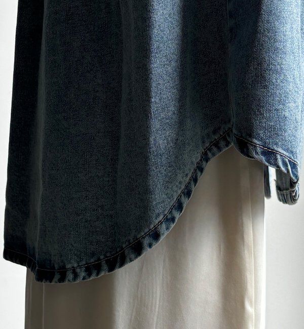  「【WEB限定】デニムシャツ」|シャツ・ブラウス|