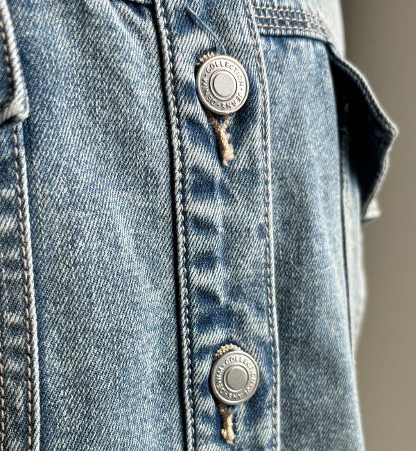  「【WEB限定】デニムシャツ」|シャツ・ブラウス|