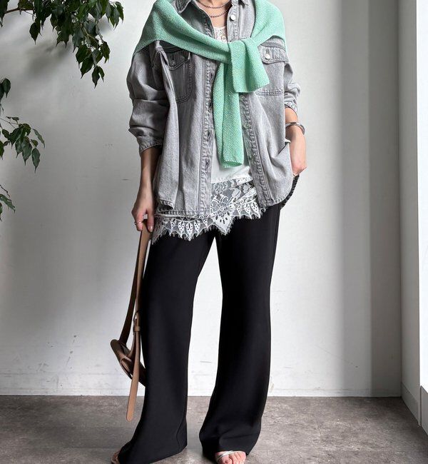  「【WEB限定】デニムシャツ」|シャツ・ブラウス|