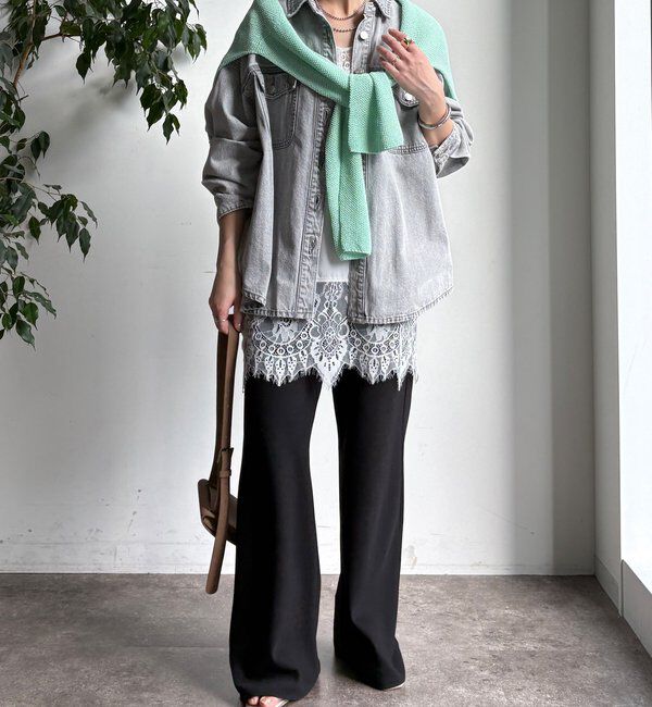  「【WEB限定】デニムシャツ」|シャツ・ブラウス|