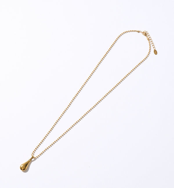  「【R.good(アールドットグッド)】drop&ballネックレス」|ブローチ・コサージュ|