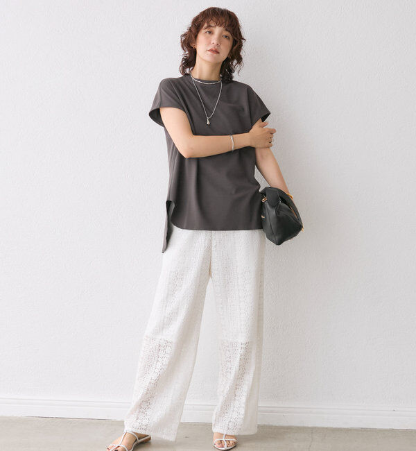  「【R.good(アールドットグッド)】drop&ballネックレス」|ブローチ・コサージュ|