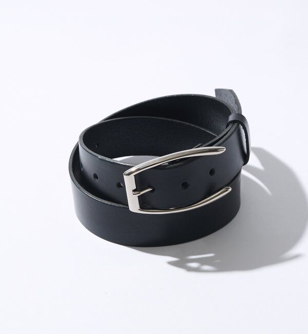  「【MONN.:. （モン）】ブランクバックルレザーベルト」|ベルト|