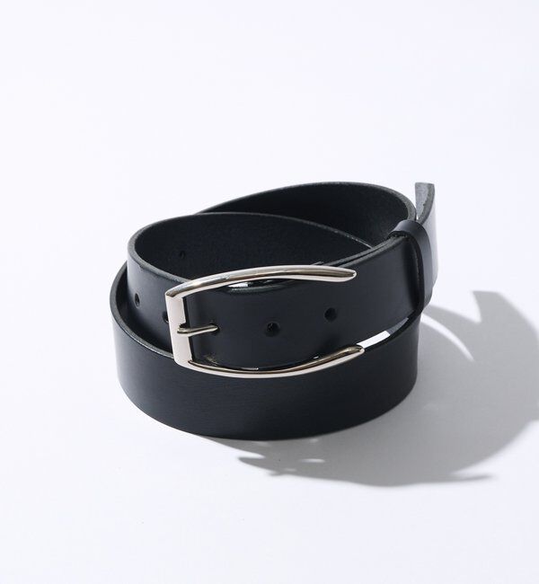  「【MONN.:. （モン）】ブランクバックルレザーベルト」|ベルト|