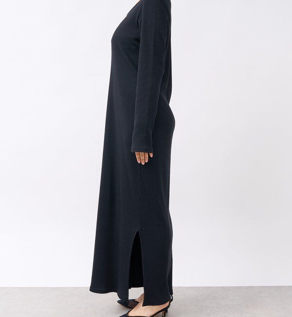  「【全骨格細見え】NEW2WAYロングリブワンピース」|ワンピース|