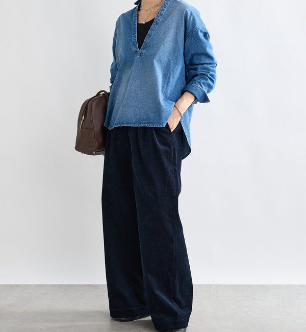  「【MONN.:.(モン)】コーデュロイパンツ」|チノ|