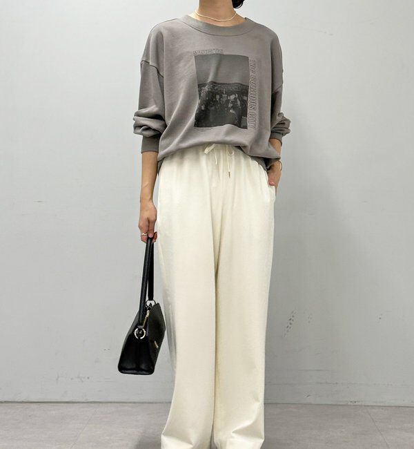  「【真冬まで暖か】両面起毛イージーストレートパンツ」|チノ|