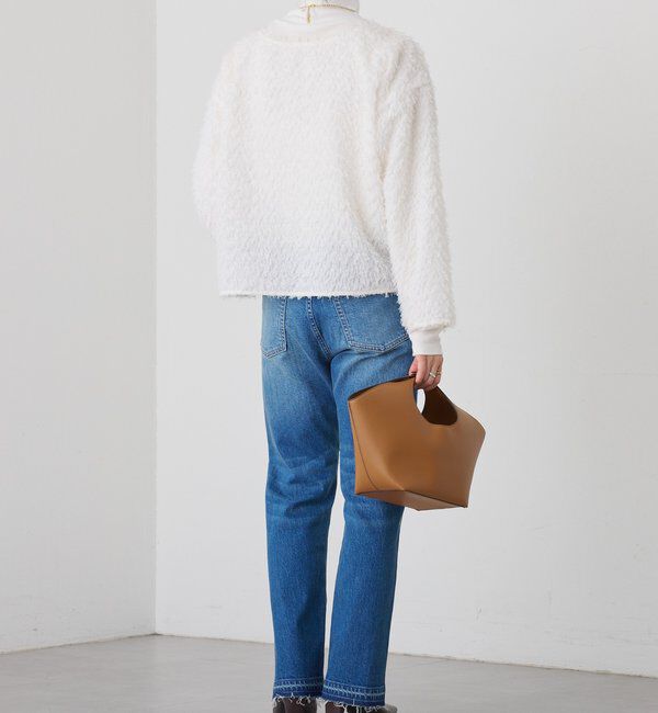  「【オケージョンにも】フェザージャガードブラウス」|シャツ・ブラウス|