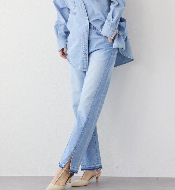  「【RIMH（リムエイチ）】カッティングデニム」|デニム|