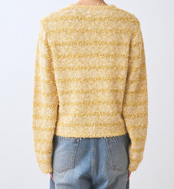  「予約【上品見え】ツイードショートカーディガン」|カーディガン|