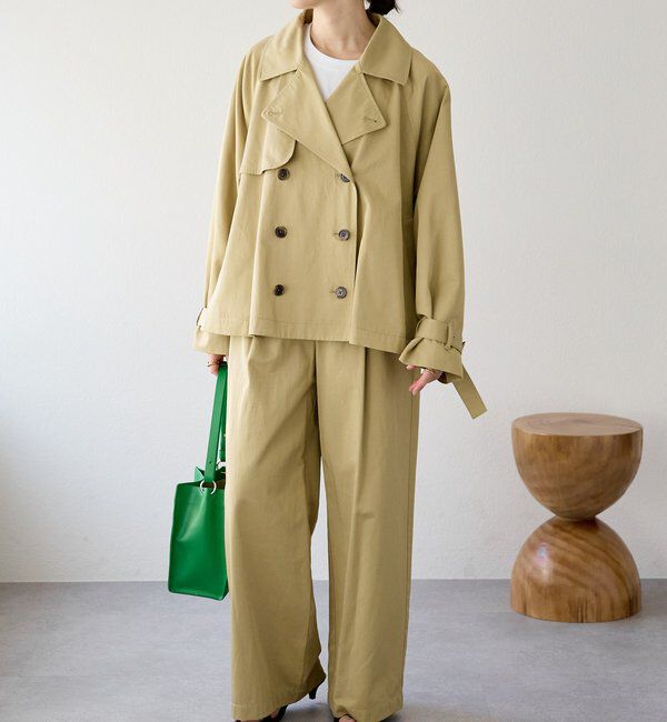  「予約【A・MONN(アモン)】ショートトレンチ」|その他|