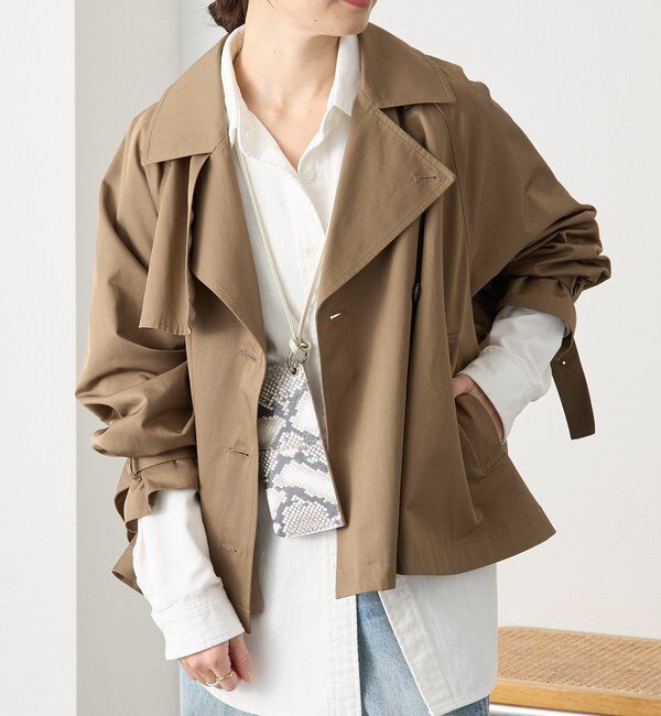  「予約【A・MONN(アモン)】ショートトレンチ」|その他|