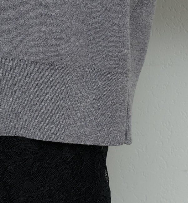  「スウェットライククルーニット」|Tシャツ・カットソー|