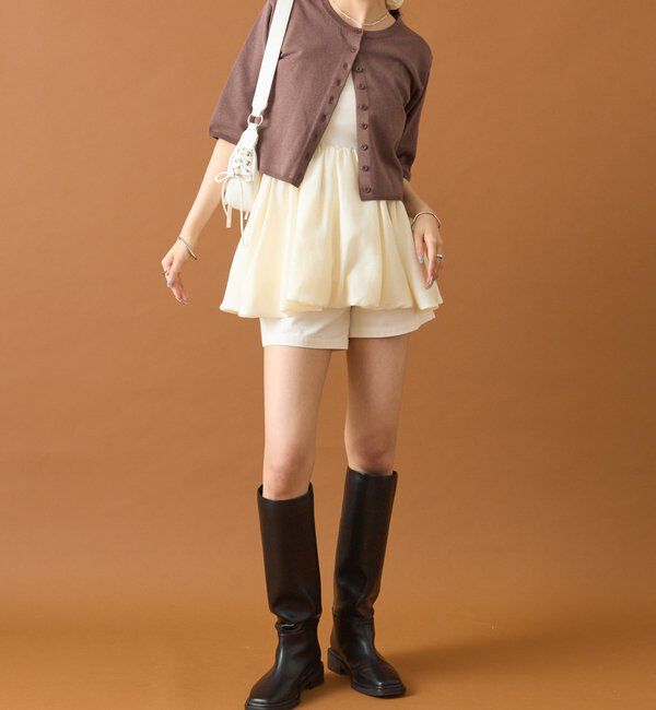  「チビボタンカーディガン」|カーディガン|