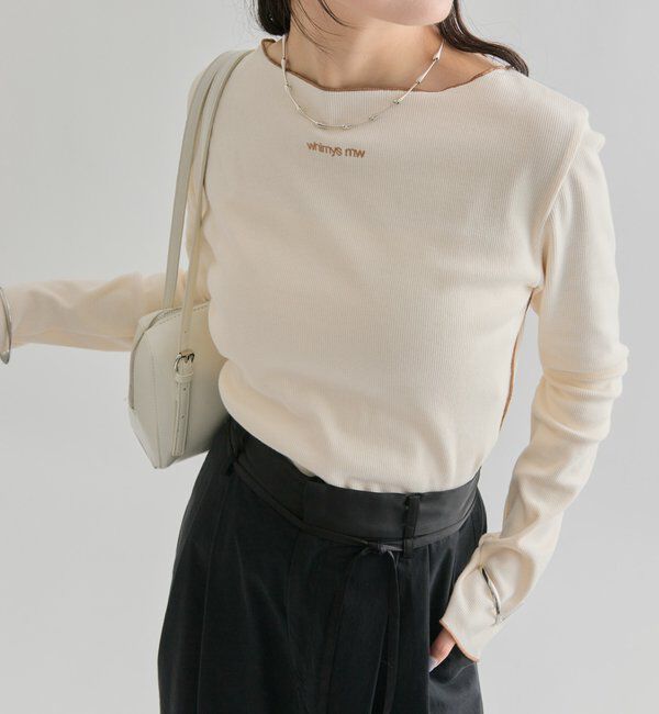  「配色メロウTシャツ」|Tシャツ・カットソー|