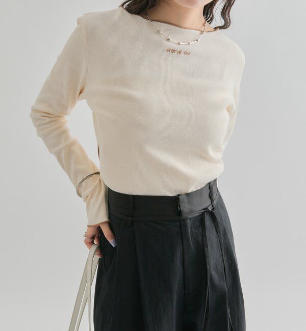  「配色メロウTシャツ」|Tシャツ・カットソー|