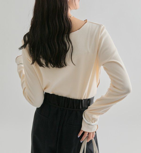  「配色メロウTシャツ」|Tシャツ・カットソー|