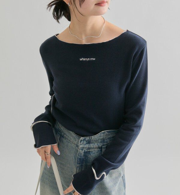  「配色メロウTシャツ」|Tシャツ・カットソー|