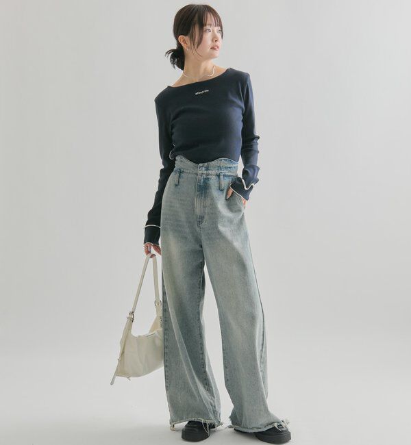  「配色メロウTシャツ」|Tシャツ・カットソー|