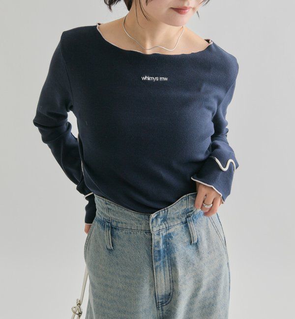  「配色メロウTシャツ」|Tシャツ・カットソー|