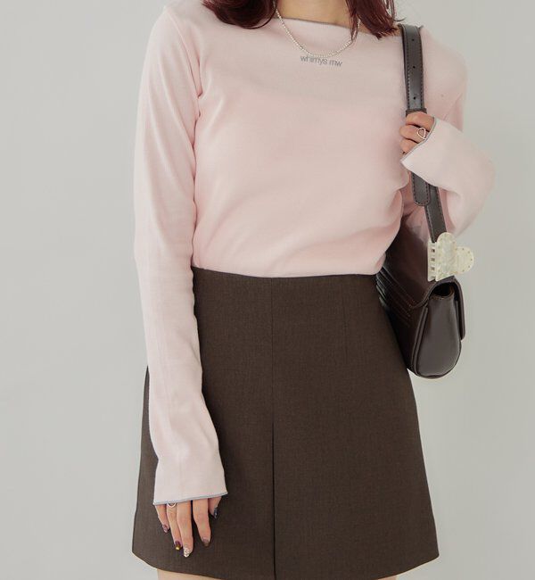  「配色メロウTシャツ」|Tシャツ・カットソー|