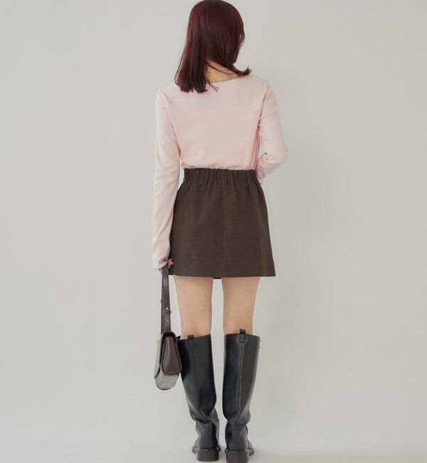  「配色メロウTシャツ」|Tシャツ・カットソー|